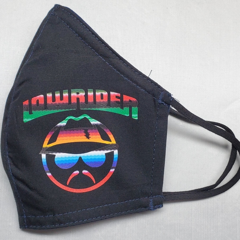 Custom facemask Serape Mexican blanket col…